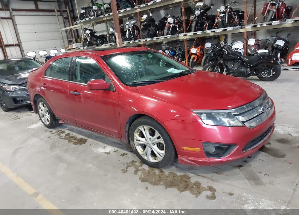 2012 FORD FUSION SE VIN: 3FAHP0HA7CR150306