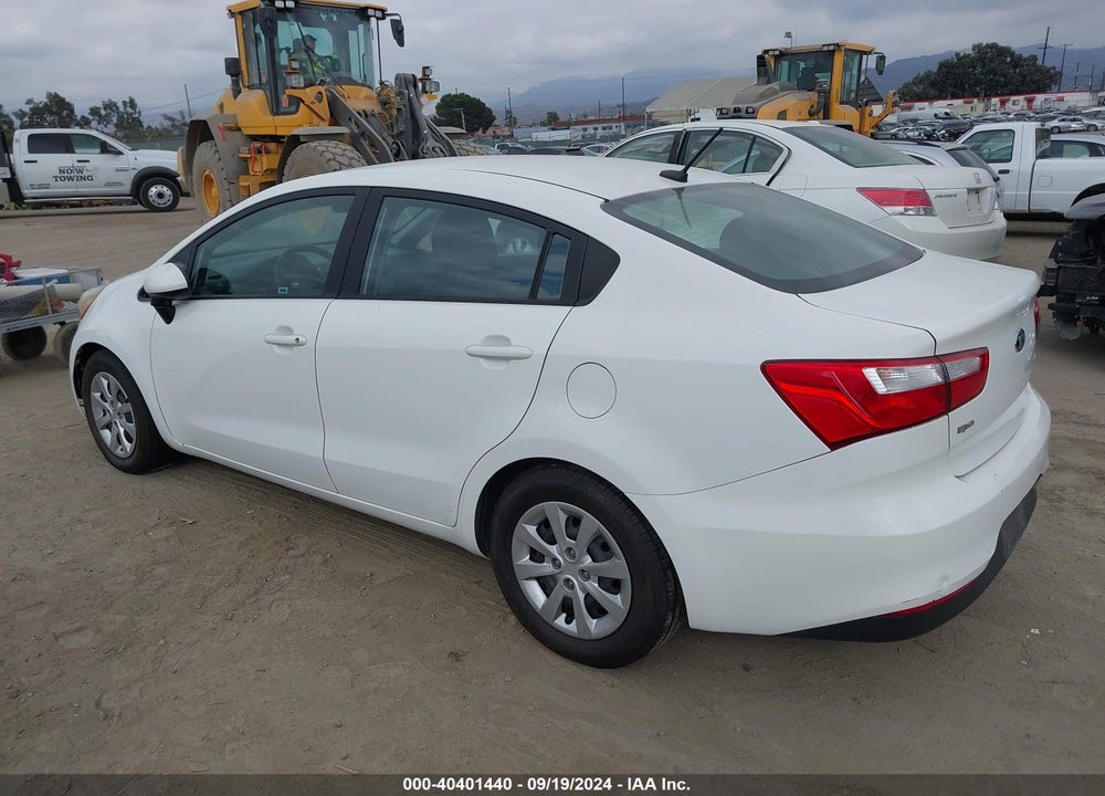 2016 KIA RIO LX VIN: KNADM4A33G6565613