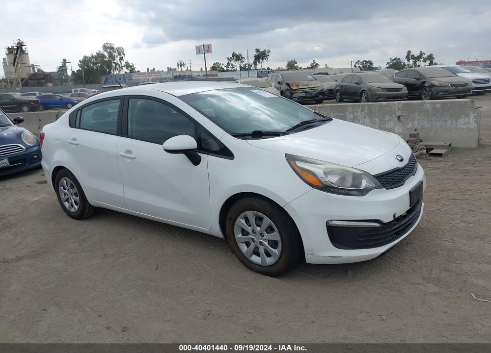 2016 KIA RIO LX VIN: KNADM4A33G6565613