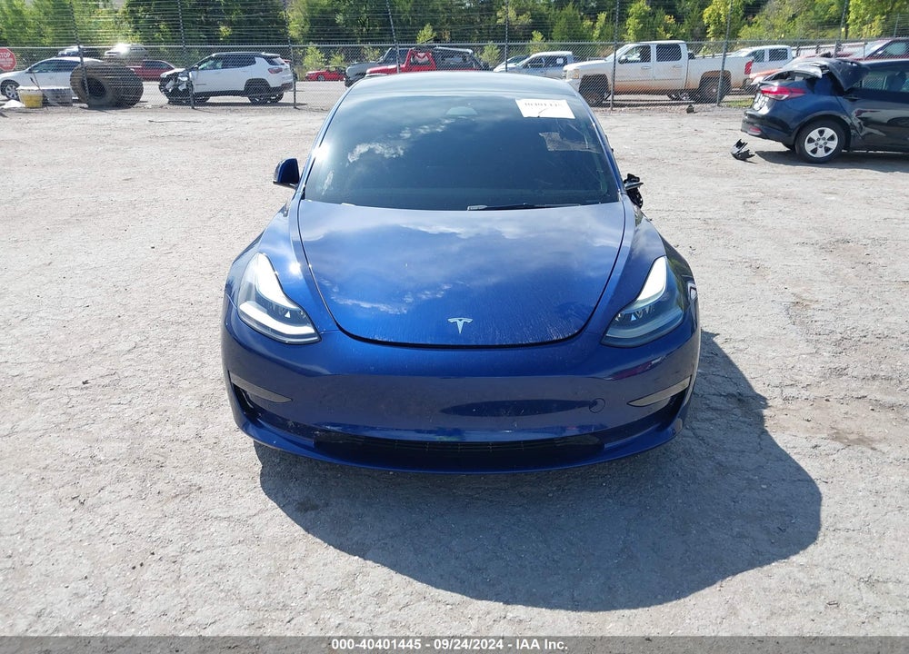 2022 TESLA MODEL 3 LONG RANGE DUAL MOTOR ALL-WHEEL DRIVE VIN: 5YJ3E1EB1NF170391