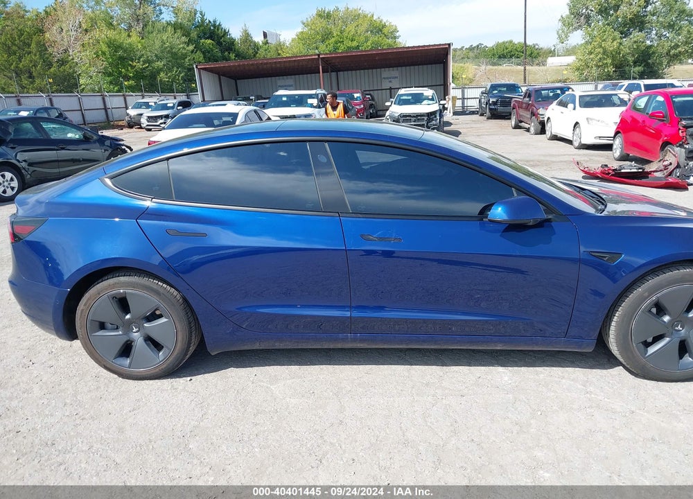 2022 TESLA MODEL 3 LONG RANGE DUAL MOTOR ALL-WHEEL DRIVE VIN: 5YJ3E1EB1NF170391