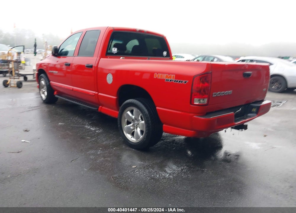 2004 DODGE RAM 1500 SLT/LARAMIE VIN: 1D7HA18D84J292564