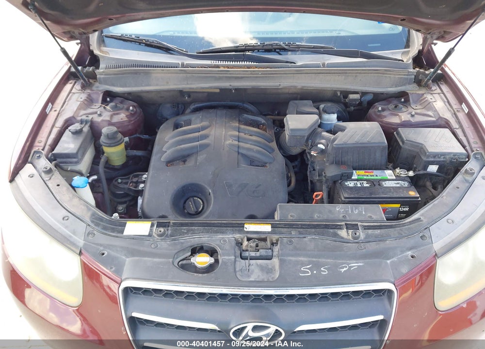 2009 HYUNDAI SANTA FE LIMITED VIN: 5NMSH13E09H270972