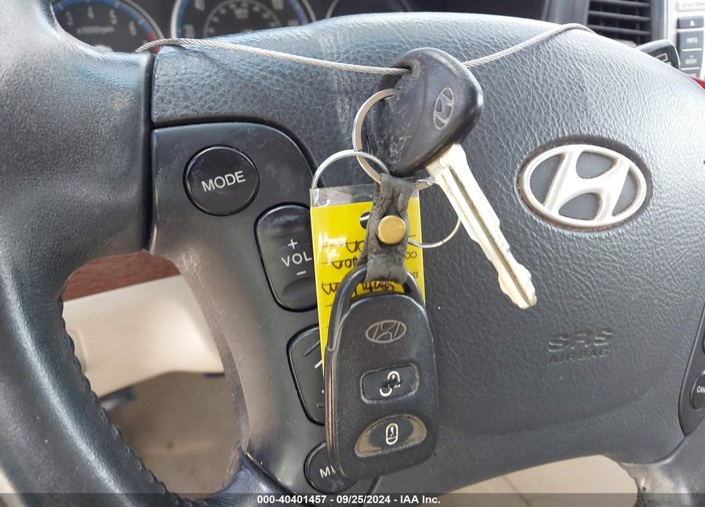 2009 HYUNDAI SANTA FE LIMITED VIN: 5NMSH13E09H270972