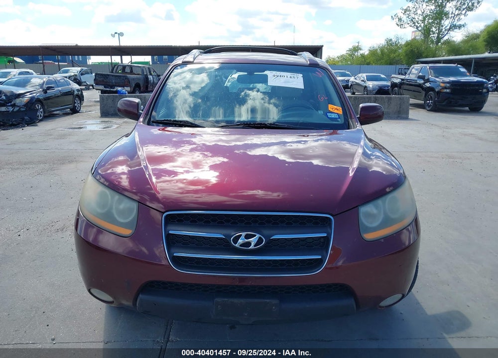 2009 HYUNDAI SANTA FE LIMITED VIN: 5NMSH13E09H270972