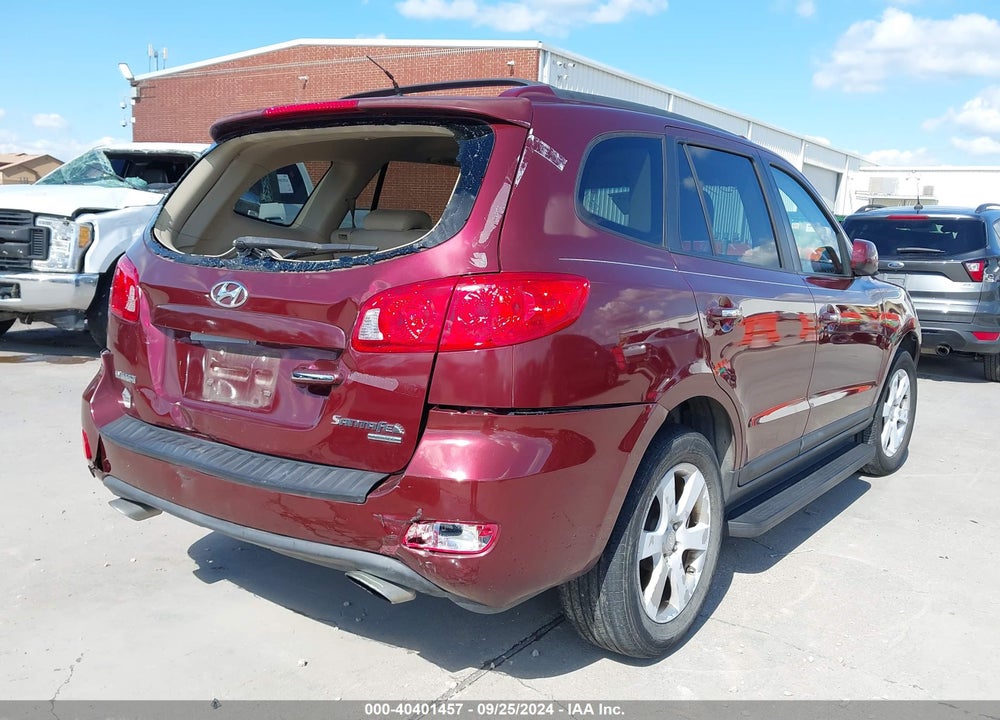 2009 HYUNDAI SANTA FE LIMITED VIN: 5NMSH13E09H270972