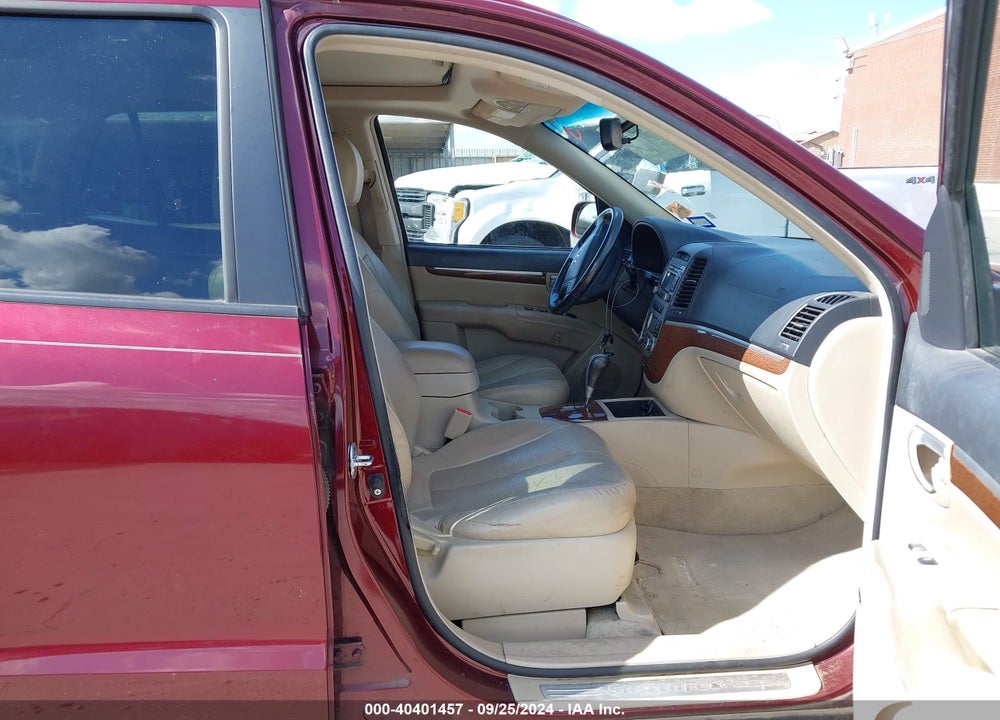 2009 HYUNDAI SANTA FE LIMITED VIN: 5NMSH13E09H270972