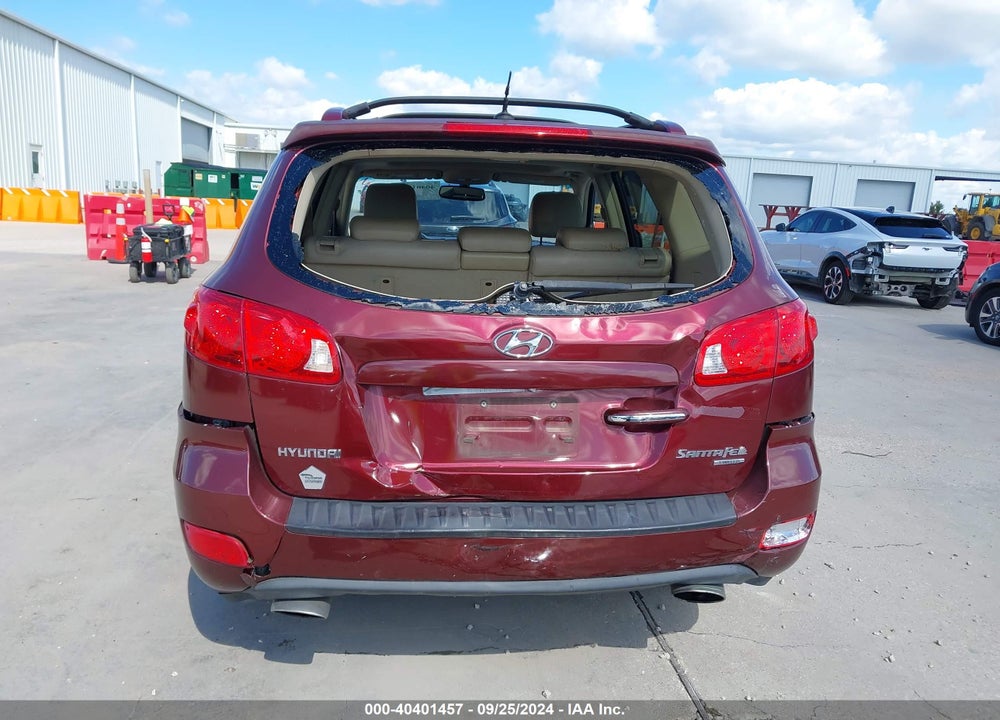 2009 HYUNDAI SANTA FE LIMITED VIN: 5NMSH13E09H270972