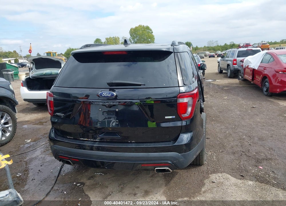 2016 FORD EXPLORER SPORT VIN: 1FM5K8GTXGGA09512