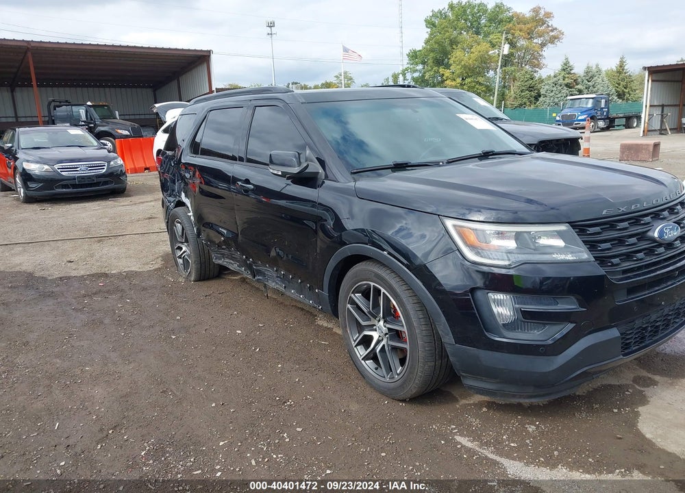 2016 FORD EXPLORER SPORT VIN: 1FM5K8GTXGGA09512