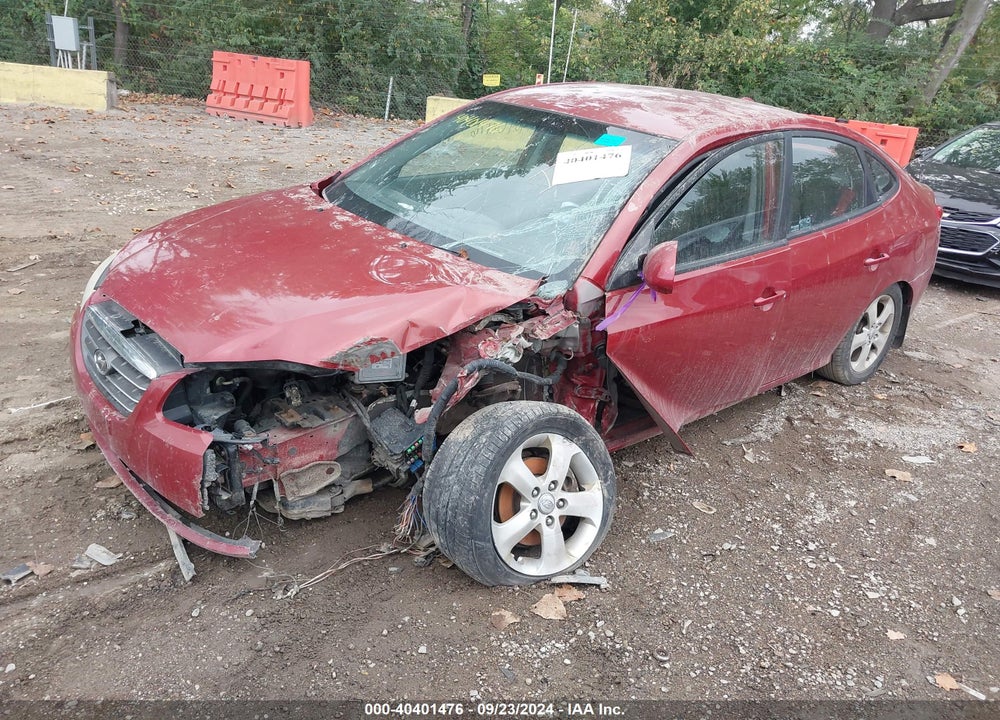 2008 HYUNDAI ELANTRA GLS/SE VIN: KMHDU46D88U517103