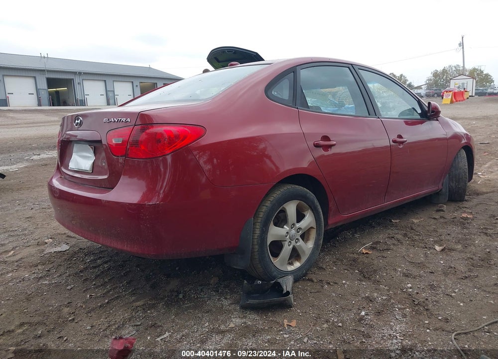2008 HYUNDAI ELANTRA GLS/SE VIN: KMHDU46D88U517103
