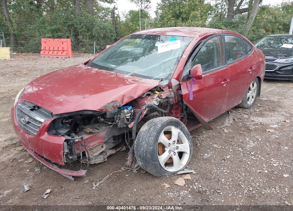 2008 HYUNDAI ELANTRA GLS/SE VIN: KMHDU46D88U517103