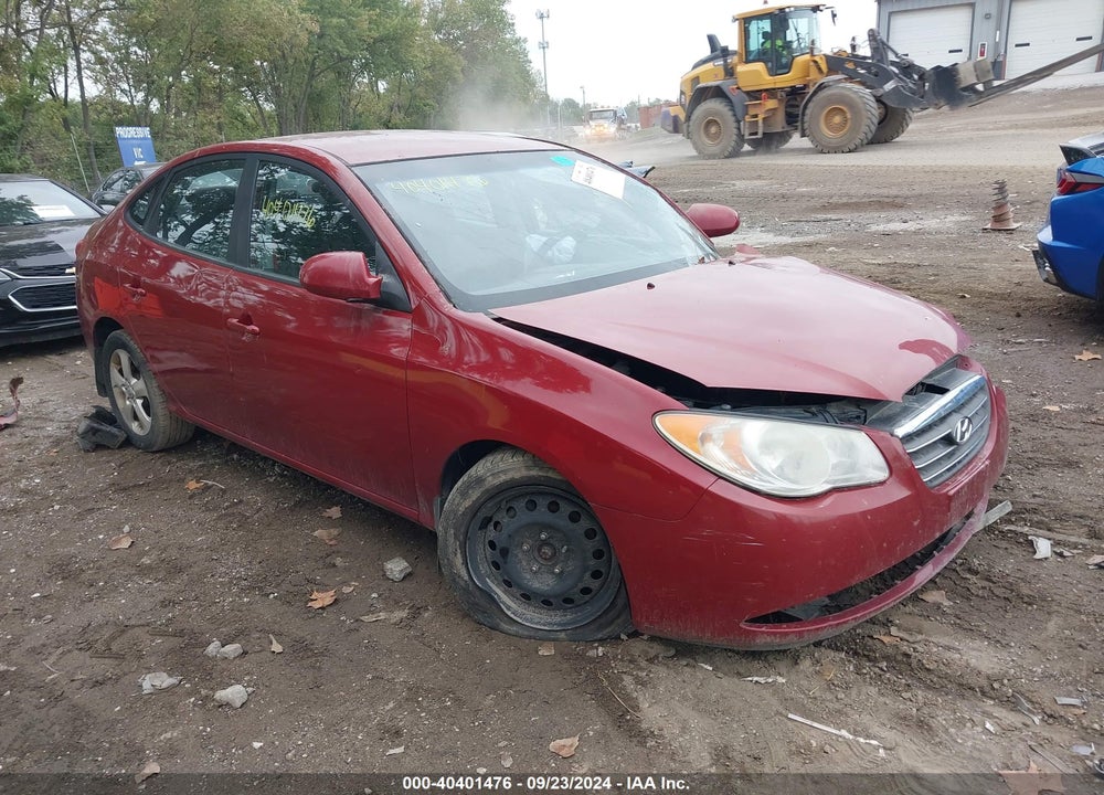 2008 HYUNDAI ELANTRA GLS/SE VIN: KMHDU46D88U517103