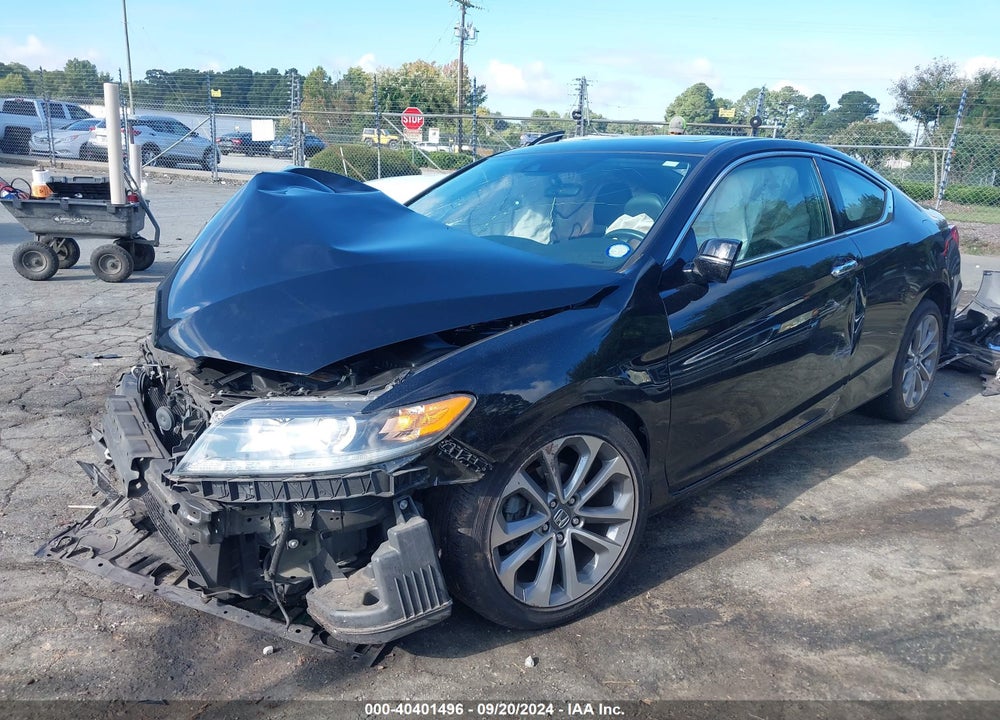 2014 HONDA ACCORD EX-L V-6 VIN: 1HGCT2B81EA009327