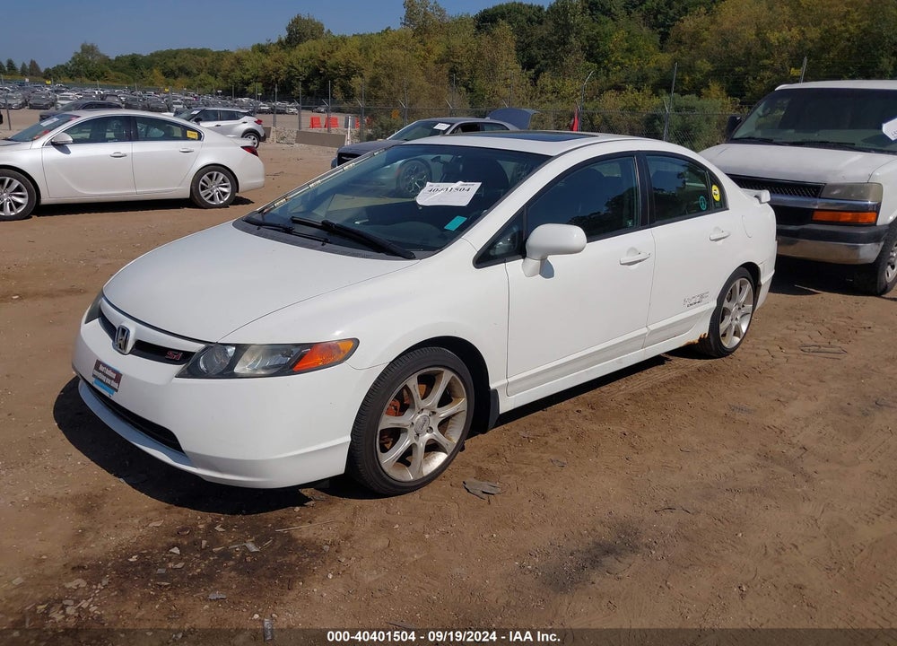 2007 HONDA CIVIC SI VIN: 2HGFA55577H713106