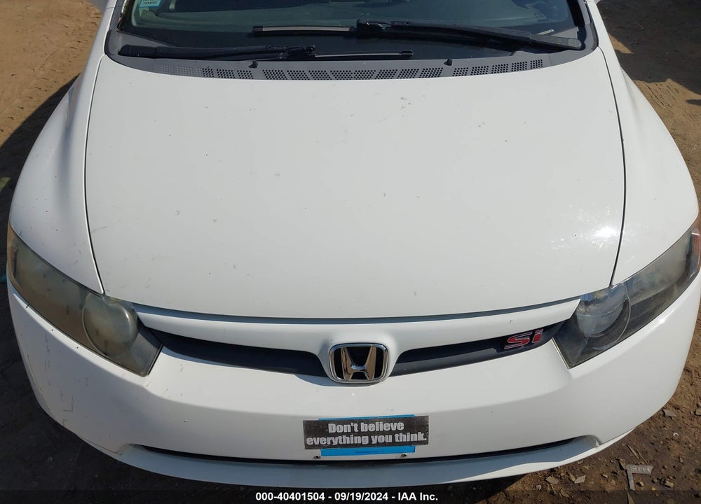 2007 HONDA CIVIC SI VIN: 2HGFA55577H713106
