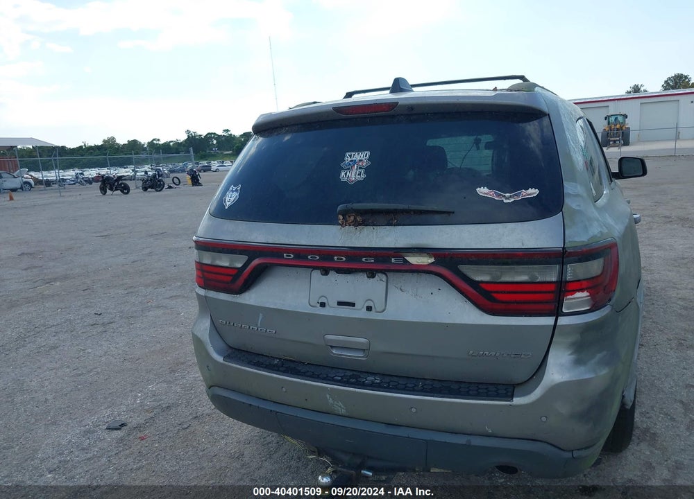 2016 DODGE DURANGO LIMITED VIN: 1C4RDHDG4GC314888