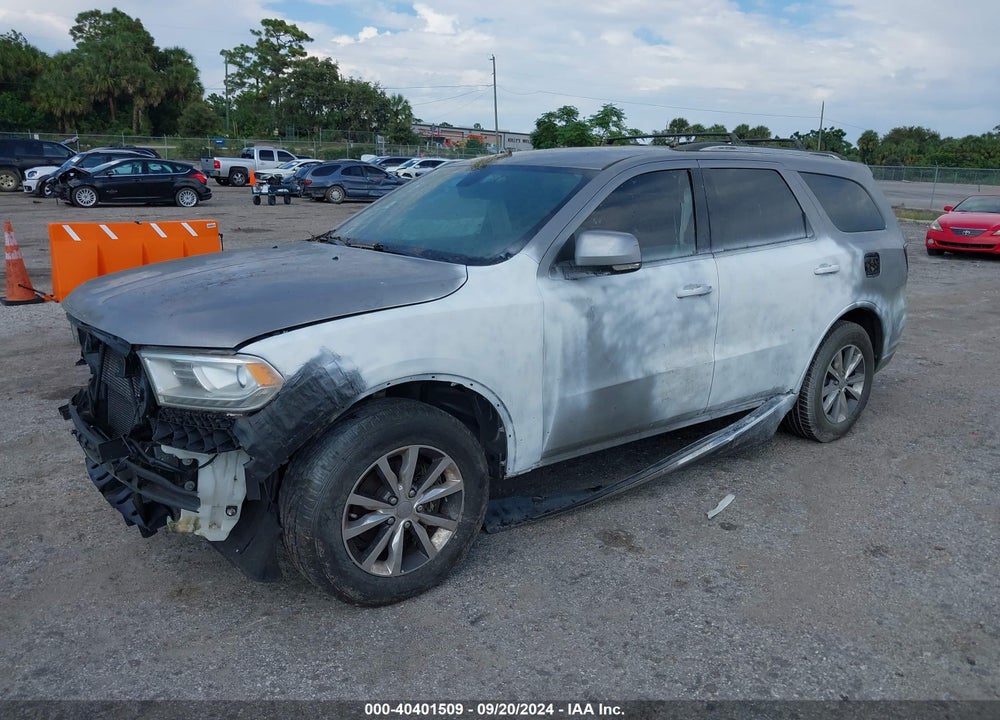 2016 DODGE DURANGO LIMITED VIN: 1C4RDHDG4GC314888