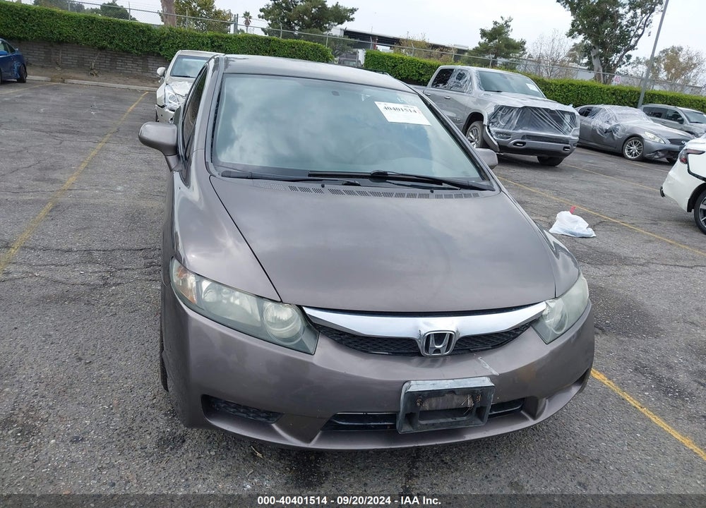 2009 HONDA CIVIC LX VIN: 1HGFA16549L015596