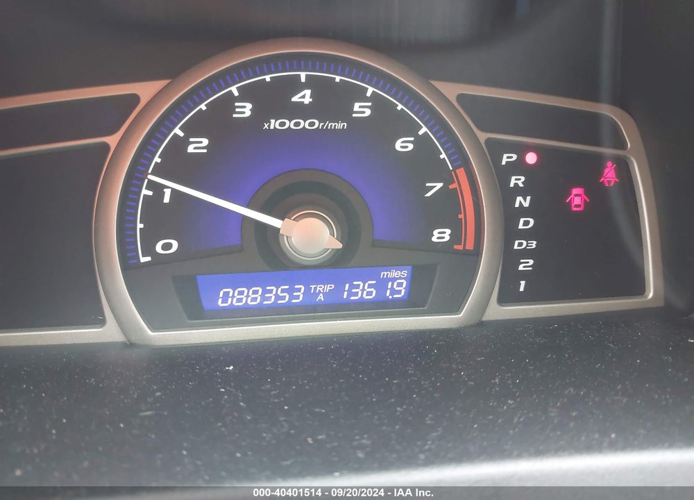 2009 HONDA CIVIC LX VIN: 1HGFA16549L015596