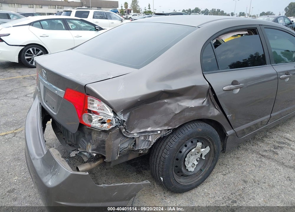 2009 HONDA CIVIC LX VIN: 1HGFA16549L015596