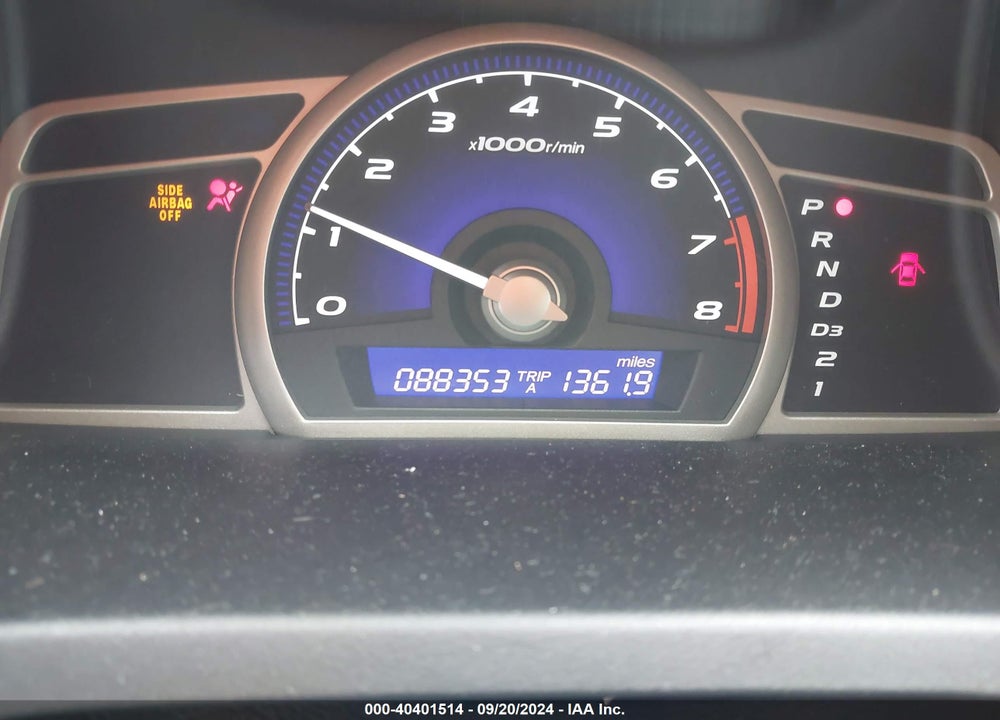 2009 HONDA CIVIC LX VIN: 1HGFA16549L015596