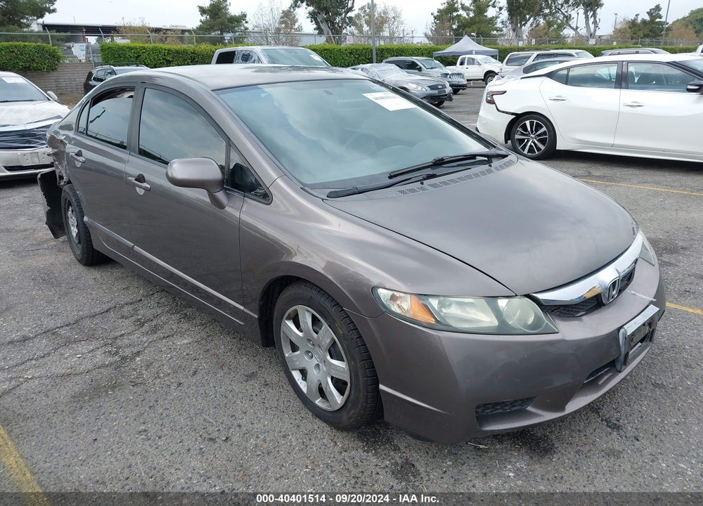 2009 HONDA CIVIC LX VIN: 1HGFA16549L015596