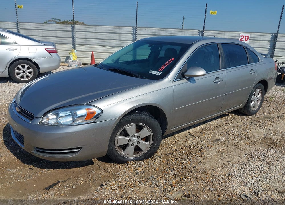 2008 CHEVROLET IMPALA LT VIN: 2G1WT58K881197514