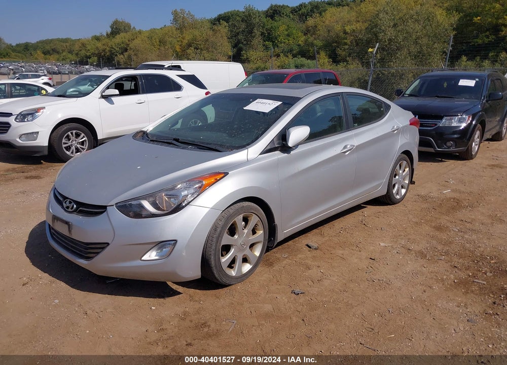 2012 HYUNDAI ELANTRA LIMITED (ULSAN PLANT) VIN: KMHDH4AE4CU331331
