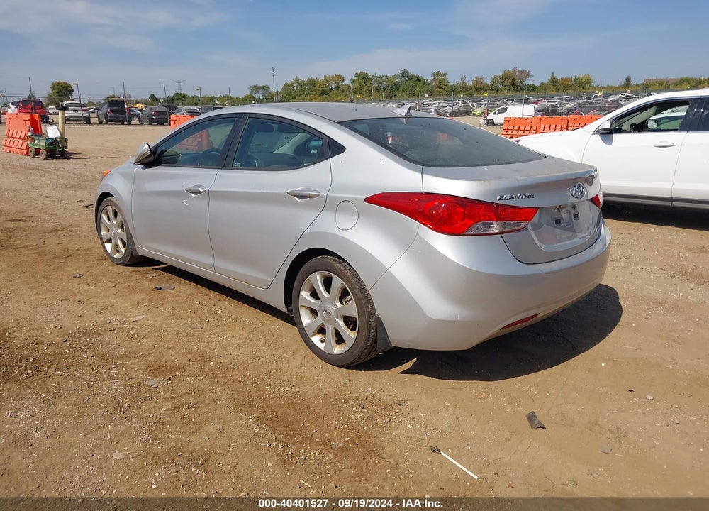 2012 HYUNDAI ELANTRA LIMITED (ULSAN PLANT) VIN: KMHDH4AE4CU331331