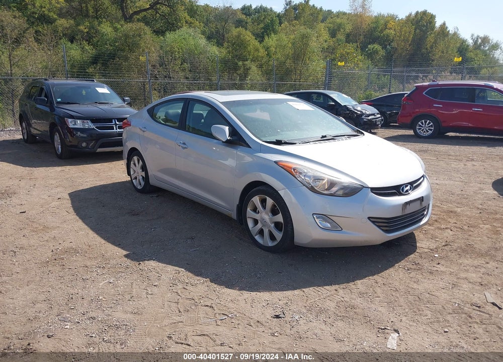 2012 HYUNDAI ELANTRA LIMITED (ULSAN PLANT) VIN: KMHDH4AE4CU331331