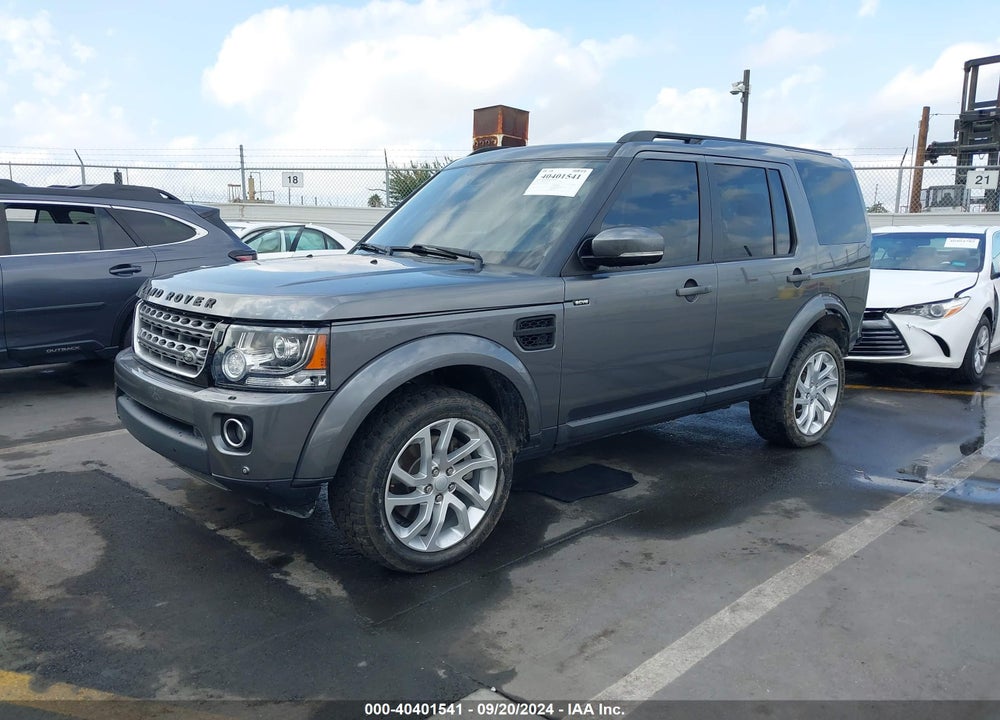 2016 LAND ROVER LR4 VIN: SALAG2V67GA834319