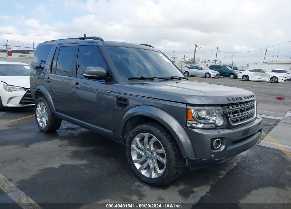 2016 LAND ROVER LR4 VIN: SALAG2V67GA834319