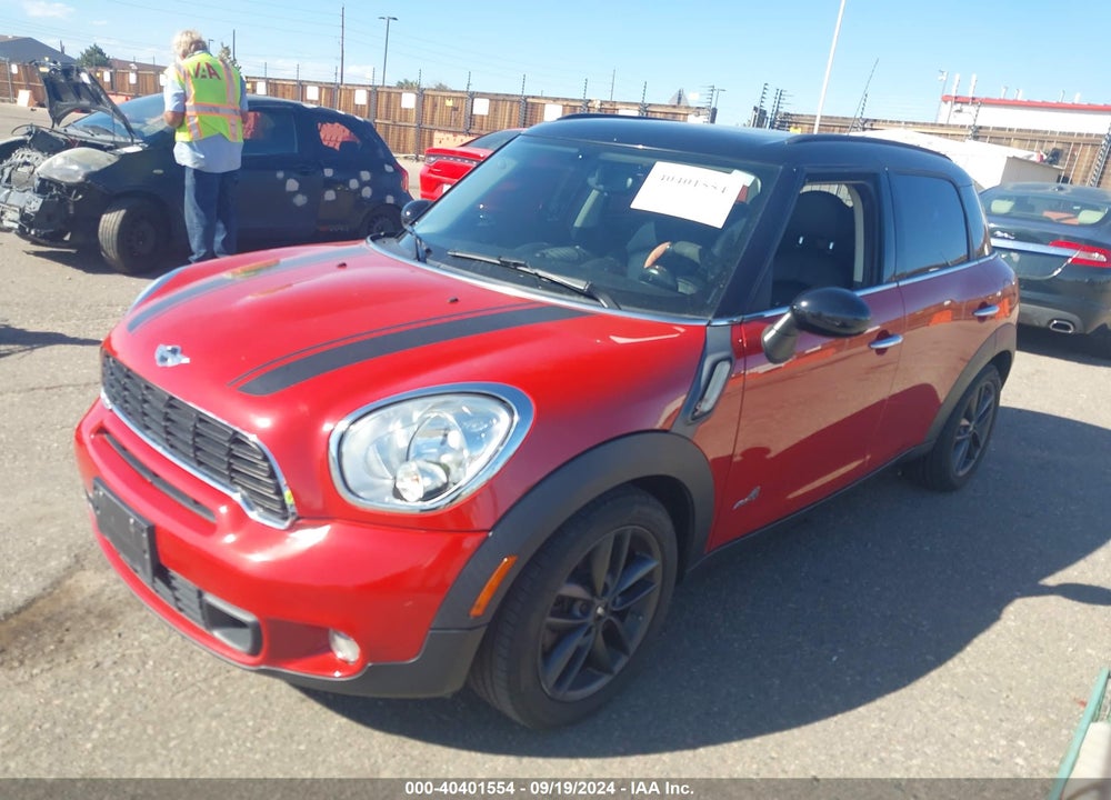 2013 MINI COUNTRYMAN COOPER S VIN: WMWZC5C58DWP32329