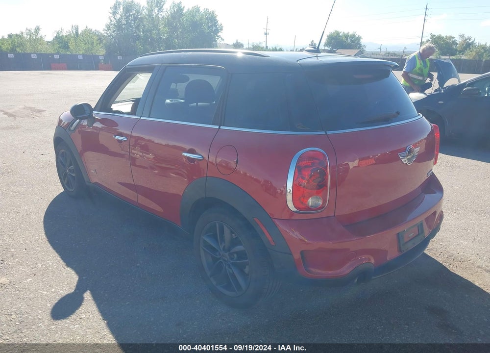 2013 MINI COUNTRYMAN COOPER S VIN: WMWZC5C58DWP32329