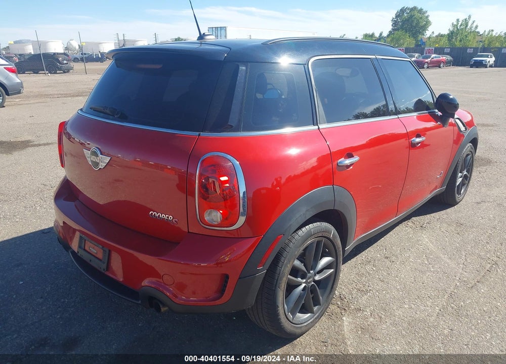 2013 MINI COUNTRYMAN COOPER S VIN: WMWZC5C58DWP32329