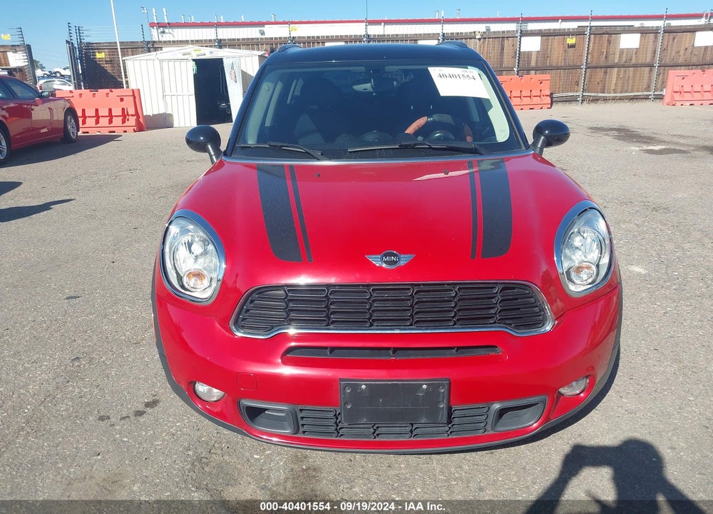 2013 MINI COUNTRYMAN COOPER S VIN: WMWZC5C58DWP32329