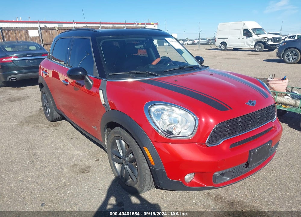 2013 MINI COUNTRYMAN COOPER S VIN: WMWZC5C58DWP32329