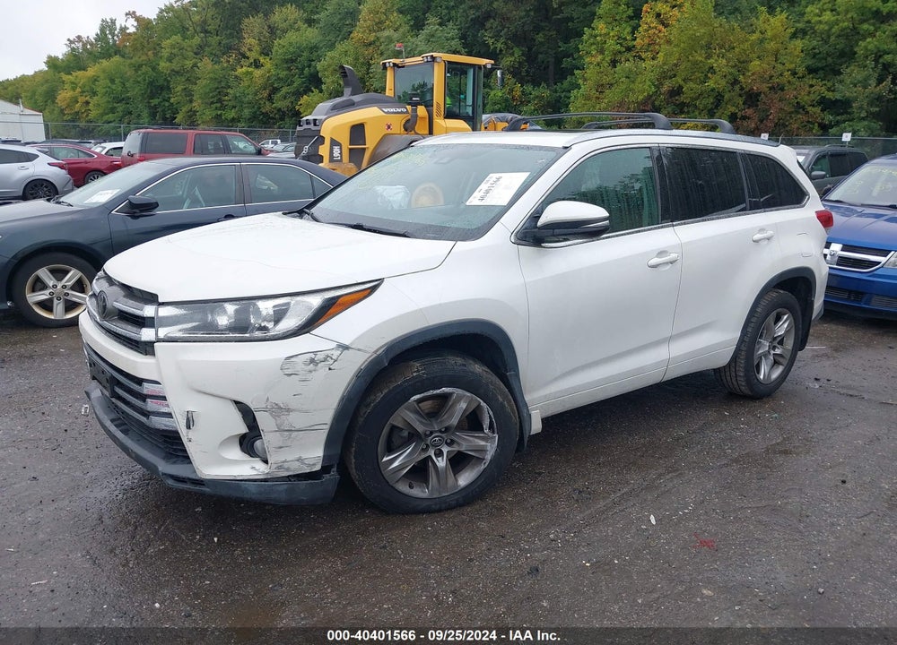 2017 TOYOTA HIGHLANDER VIN: 5TDDZRFH4HS479170