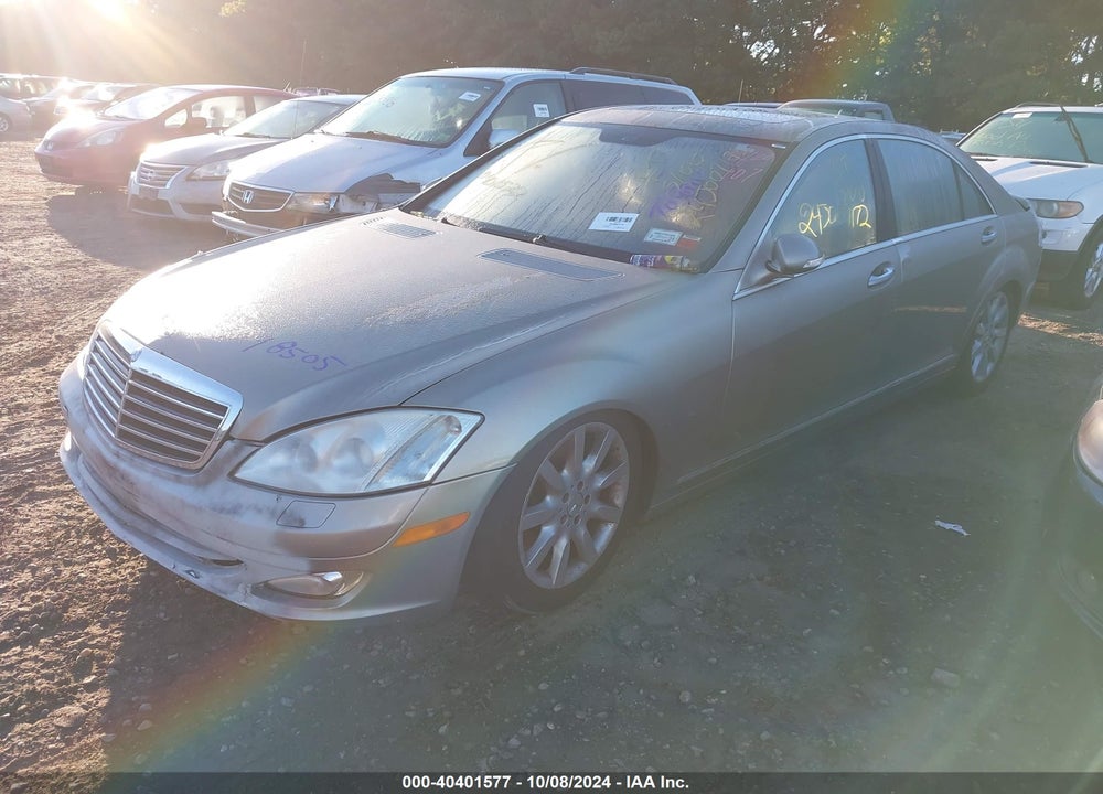 2007 MERCEDES-BENZ S 550 4MATIC VIN: WDDNG86X07A099384