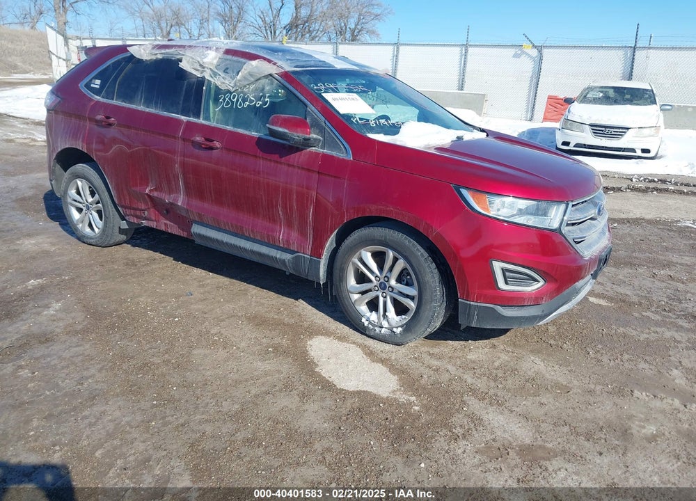 2015 FORD EDGE SEL VIN: 2FMTK4J93FBC07142