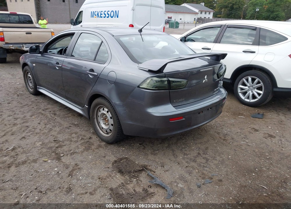 2010 MITSUBISHI LANCER ES VIN: JA32U2FUXAU025502