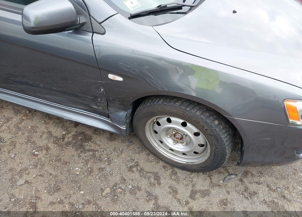 2010 MITSUBISHI LANCER ES VIN: JA32U2FUXAU025502