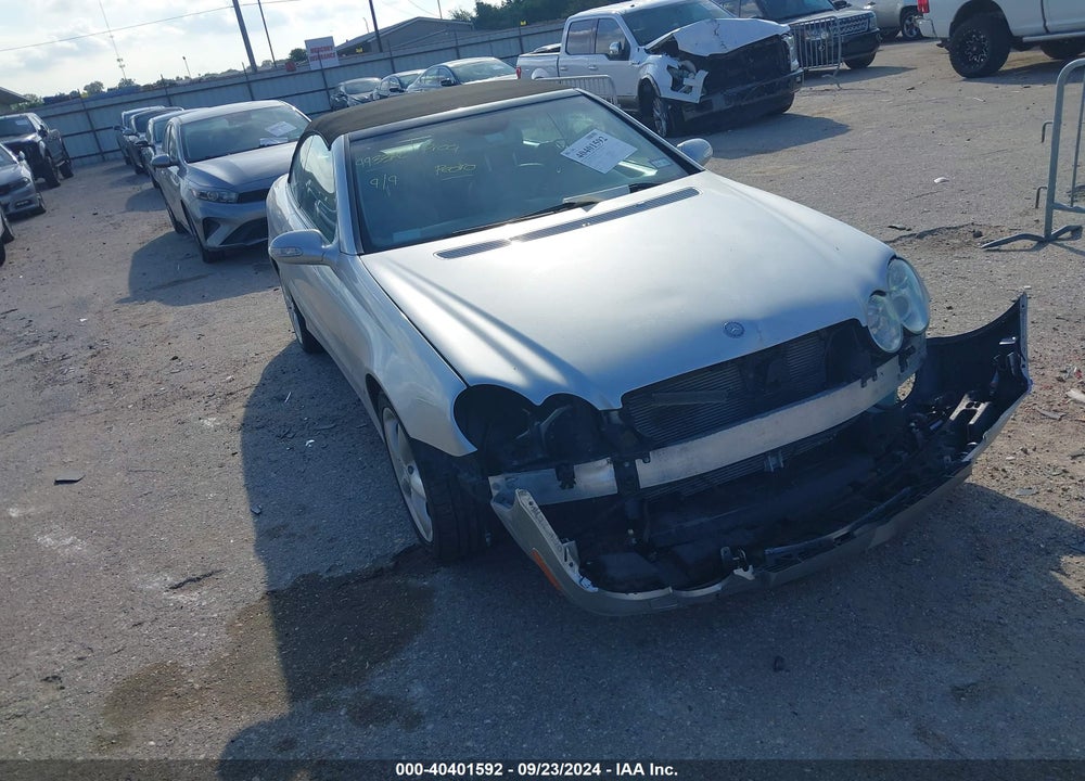 2005 MERCEDES-BENZ CLK 320 VIN: WDBTK65G85T046809