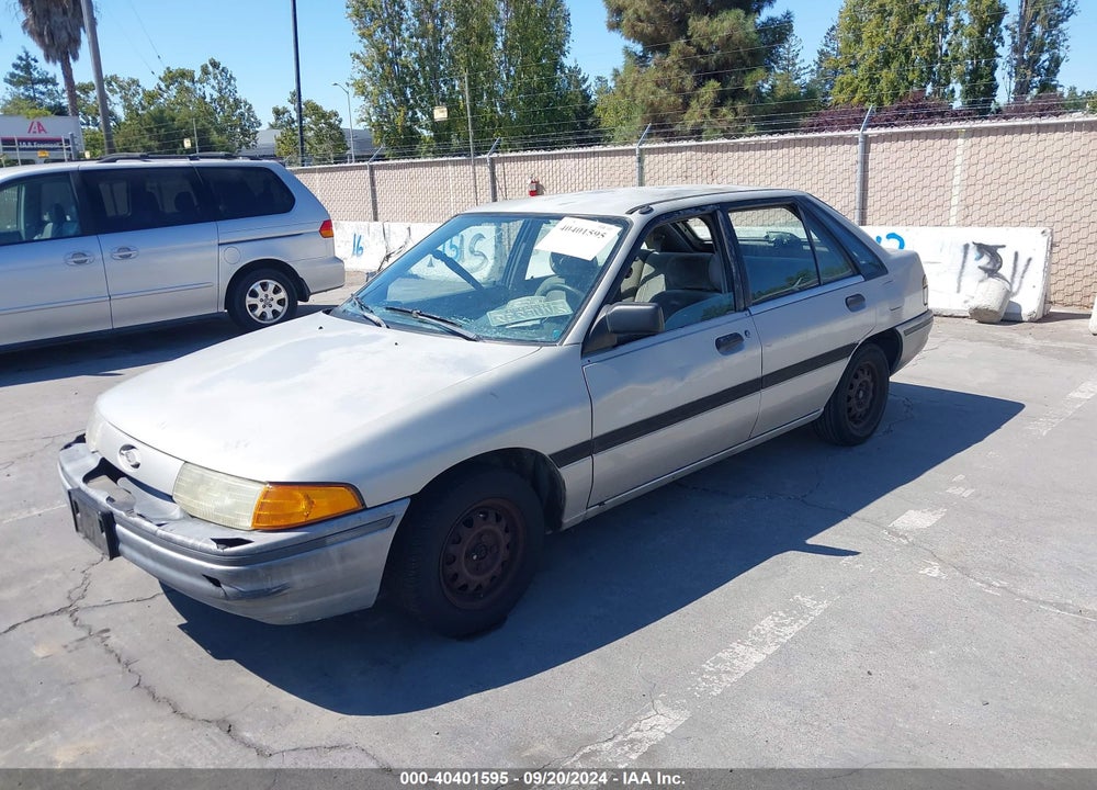1991 FORD ESCORT LX VIN: 1FAPP14J4MW134554