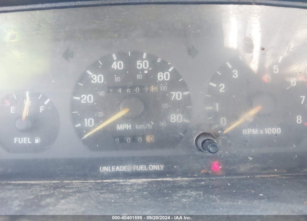 1991 FORD ESCORT LX VIN: 1FAPP14J4MW134554