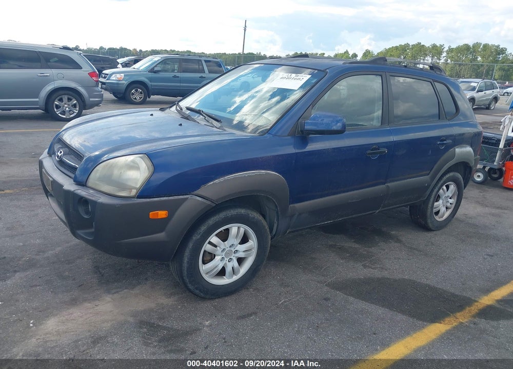 2006 HYUNDAI TUCSON GLS/LIMITED VIN: KM8JN72D06U273855