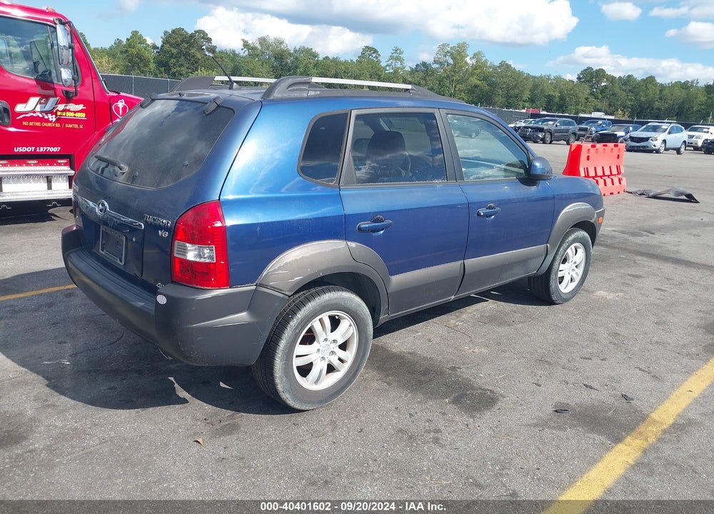 2006 HYUNDAI TUCSON GLS/LIMITED VIN: KM8JN72D06U273855