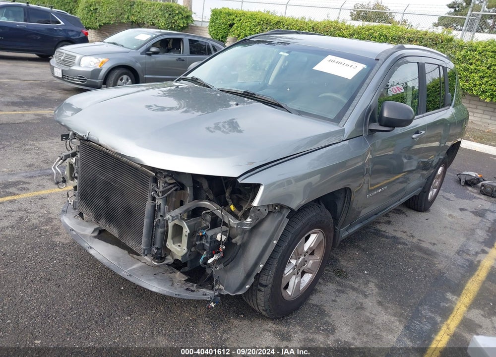 2014 JEEP COMPASS SPORT VIN: 1C4NJCBAXED546041